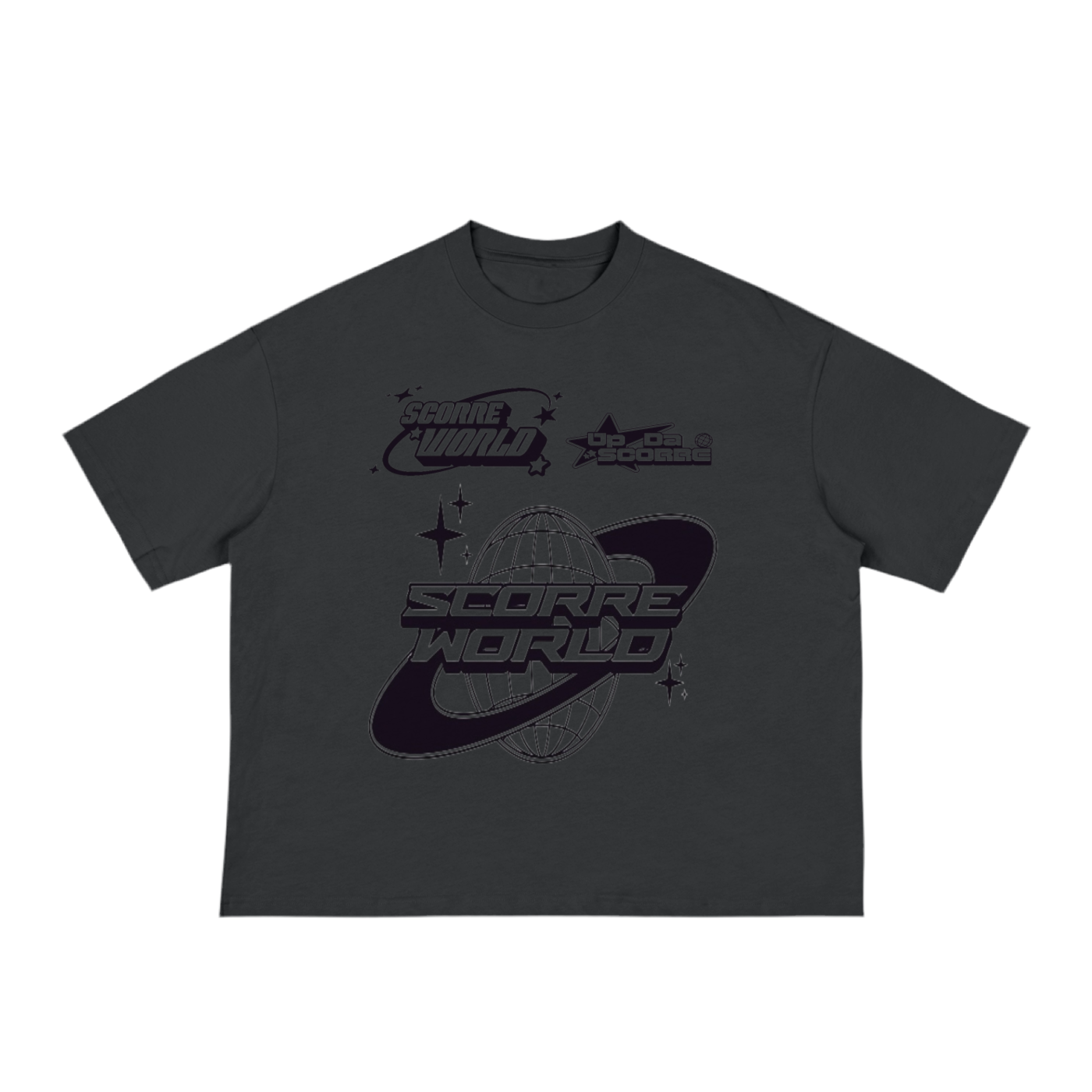 SCORRE WORLD Boxy Tee