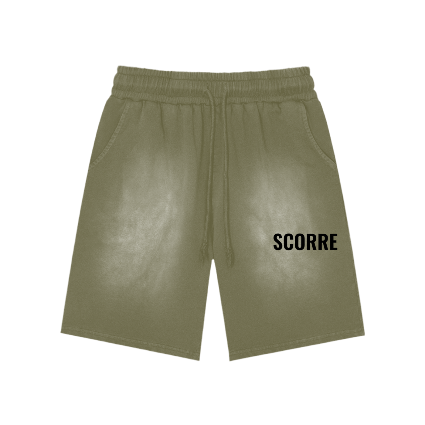 SCORRE WORLD Washed Shorts