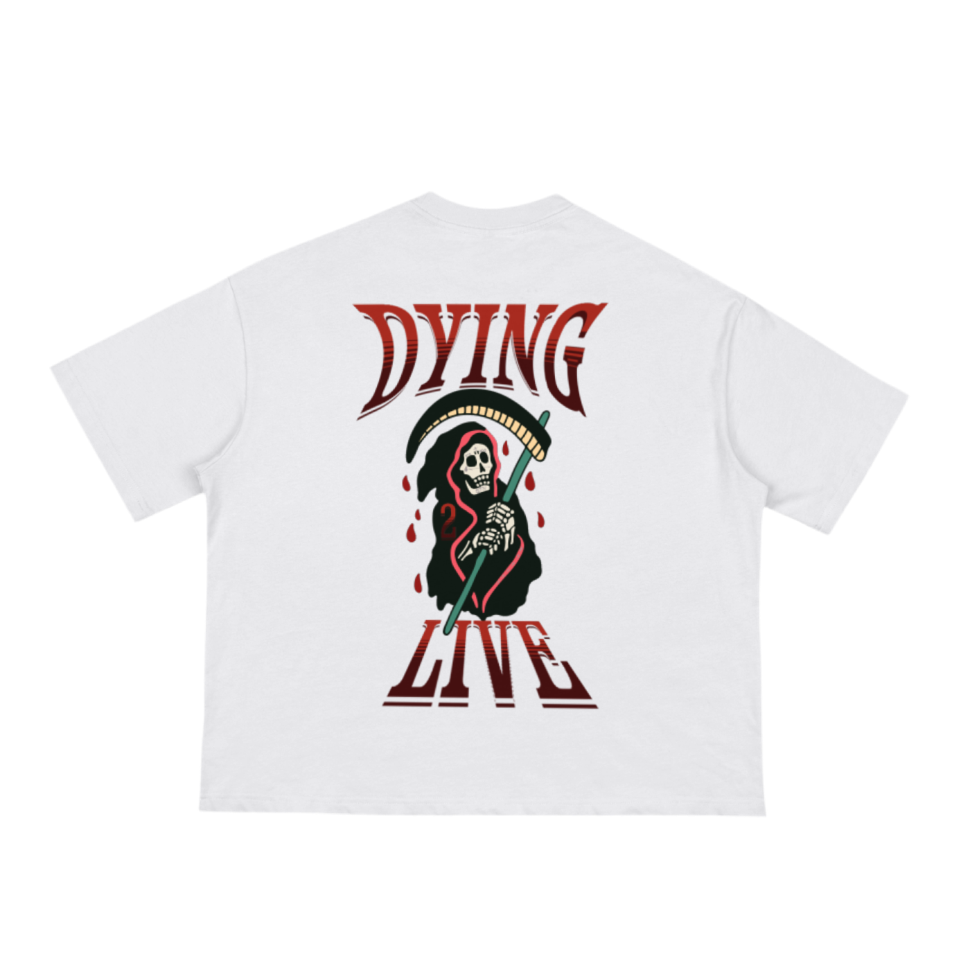 Dying 2 Live Boxy Tee - 230 GSM