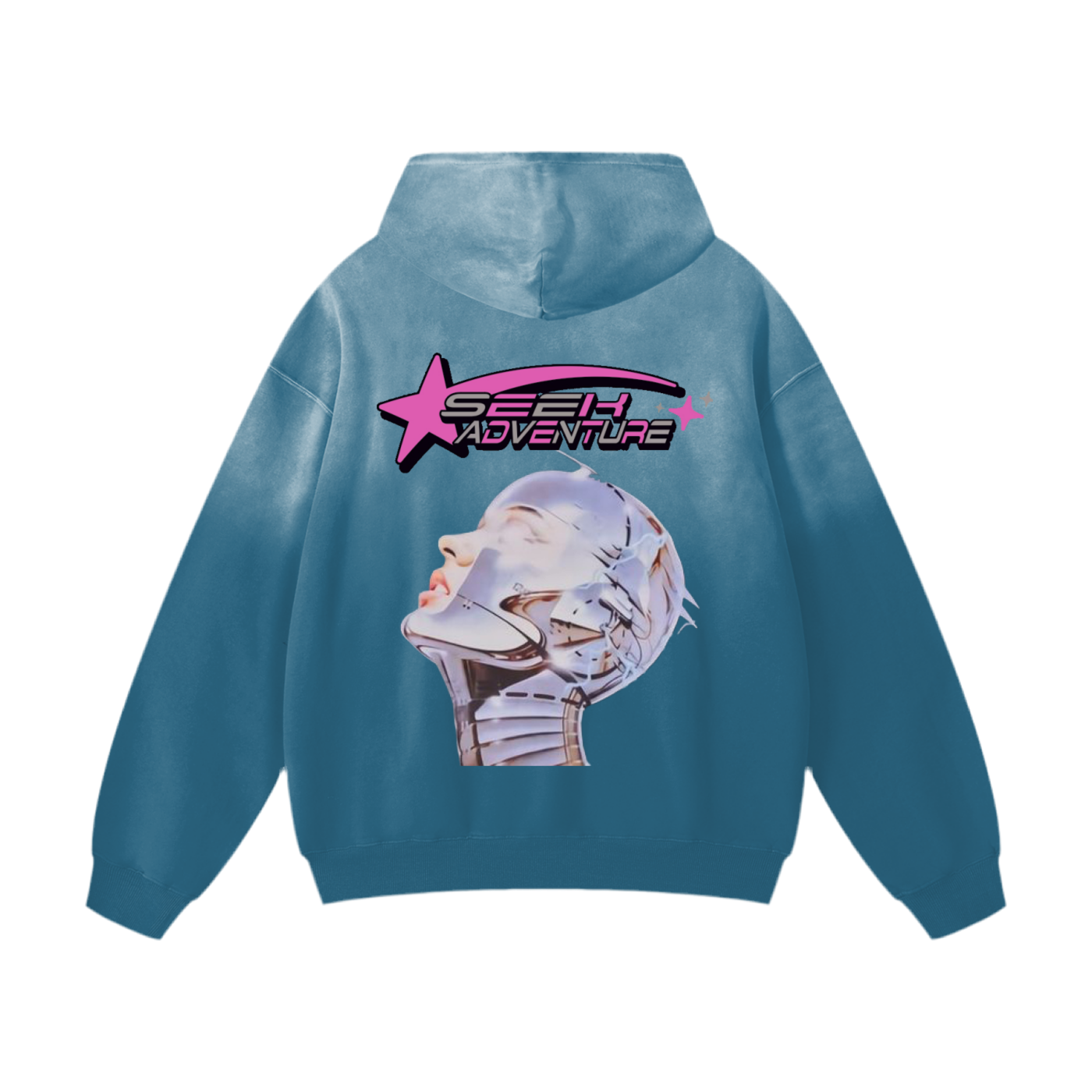 Seek Adventure Oversized Hoodie