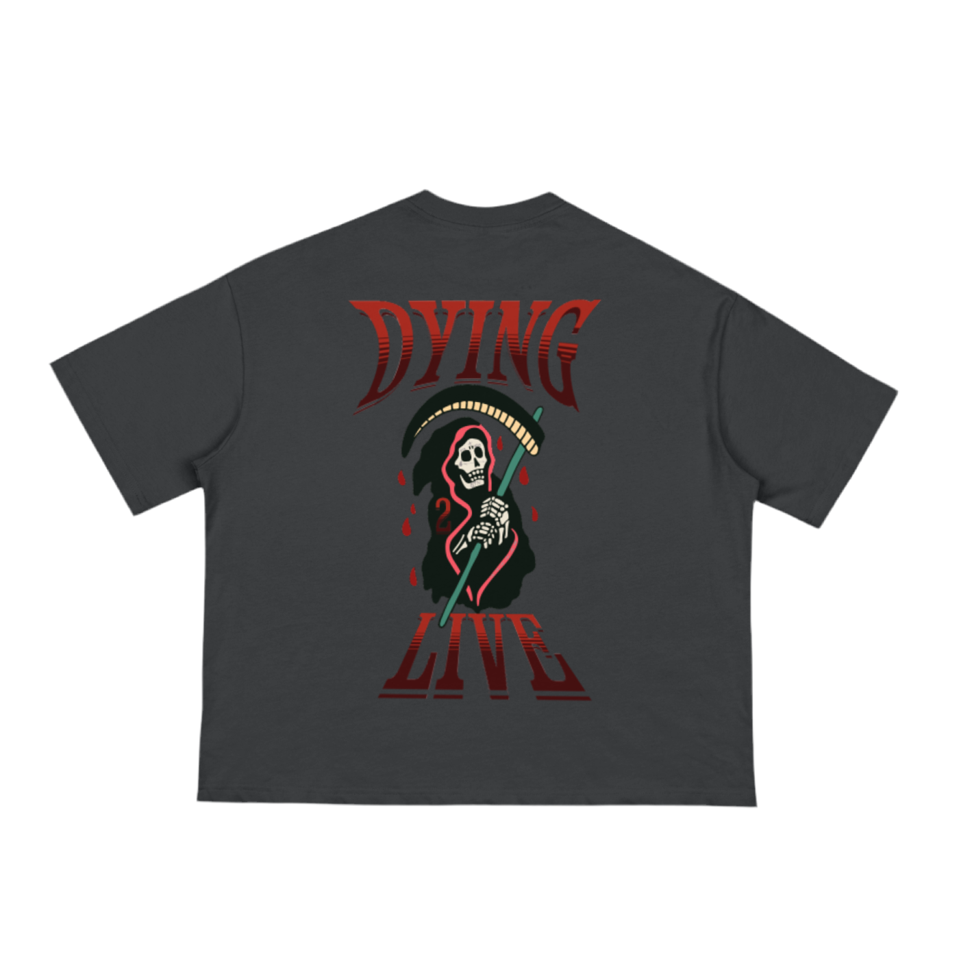 Dying 2 Live Boxy Tee - 230 GSM