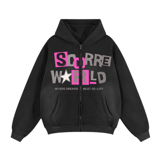 Seek Adventure Zip Hoodie
