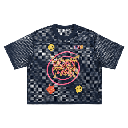 Don’t Trip Boxy Net T-shirt