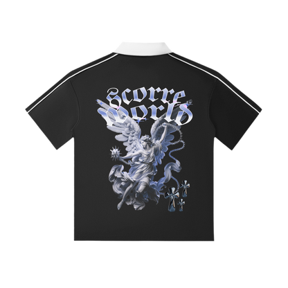Triple Cross Short-Sleeve Polo Shirt