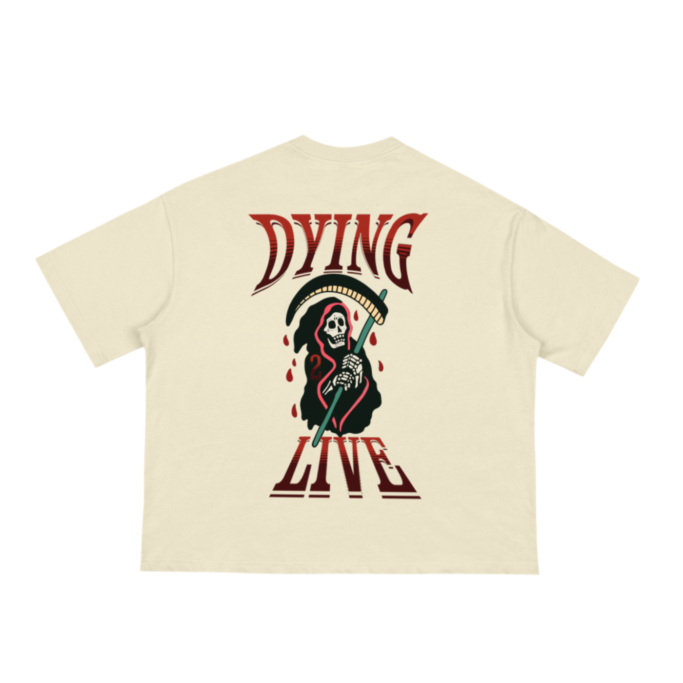 Dying 2 Live Boxy Tee - 230 GSM