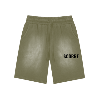 SCORRE WORLD Washed Shorts