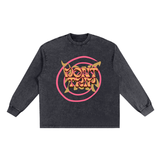 Don’t Trip Oversize Long Sleeve T-shirt