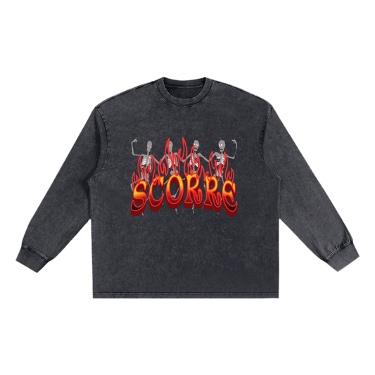 Skeleton Dance Long Sleeve T-shirt