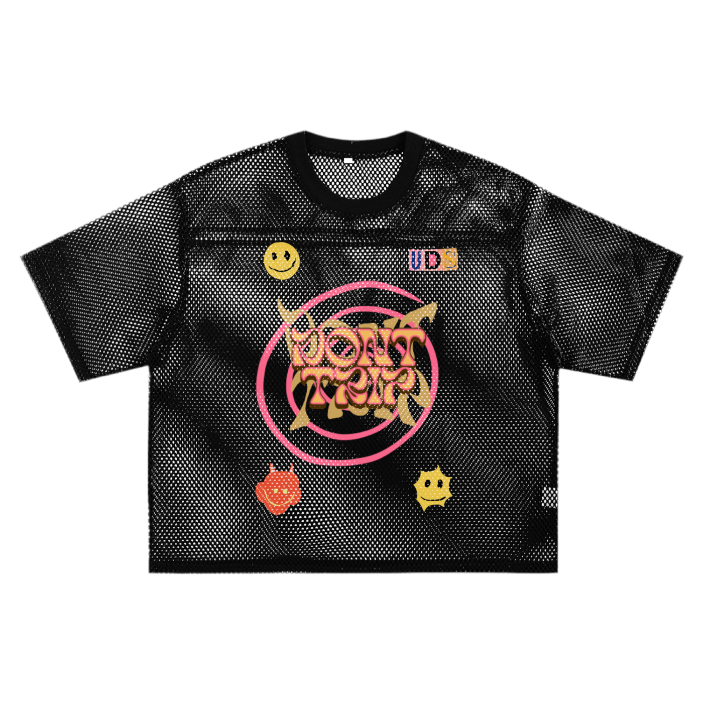 Don’t Trip Boxy Net T-shirt