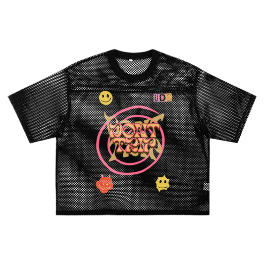 Don’t Trip Boxy Net T-shirt