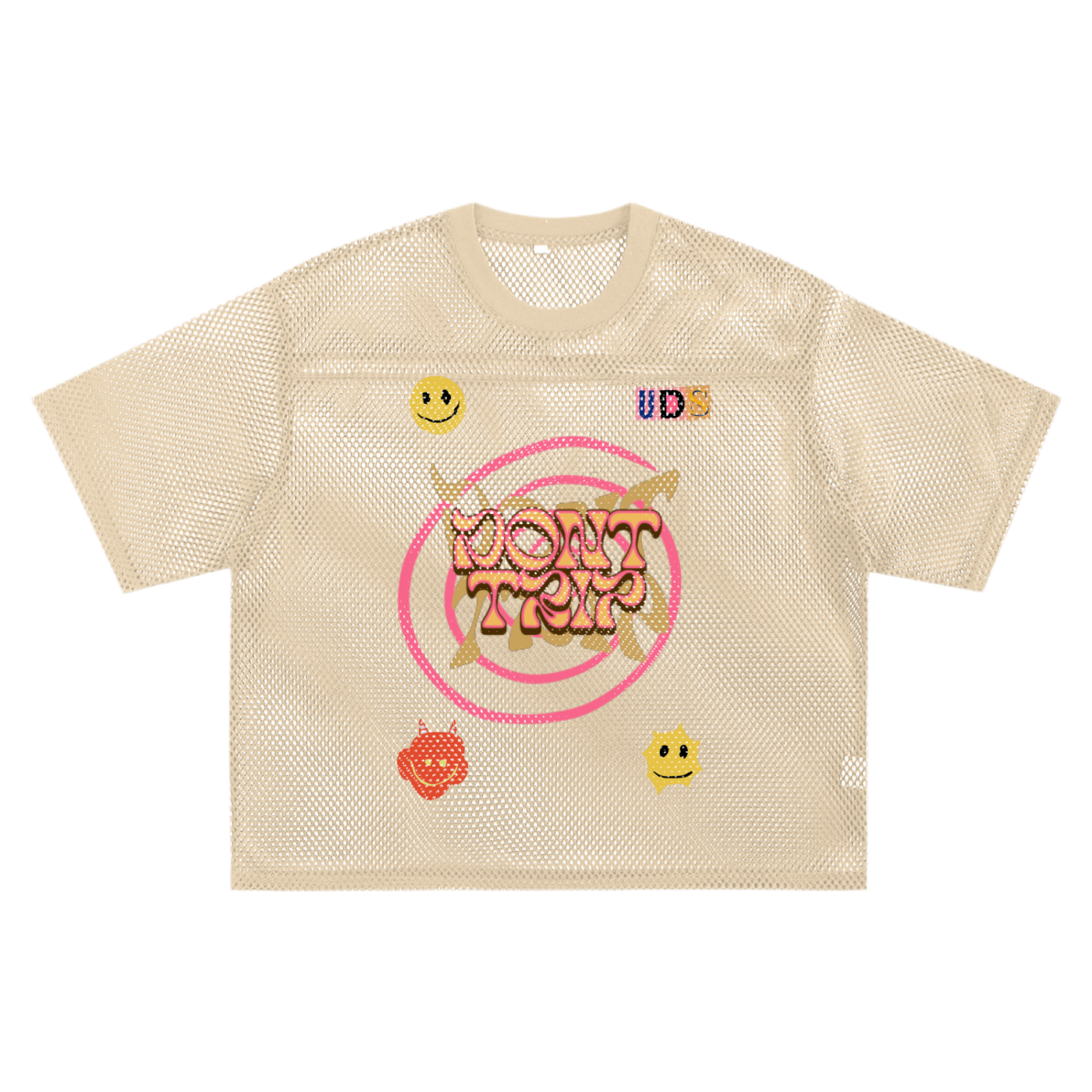Don’t Trip Boxy Net T-shirt