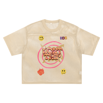 Don’t Trip Boxy Net T-shirt