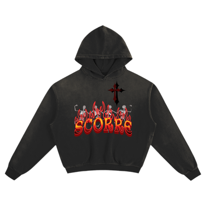Skeleton Dance Boxy Hoodie
