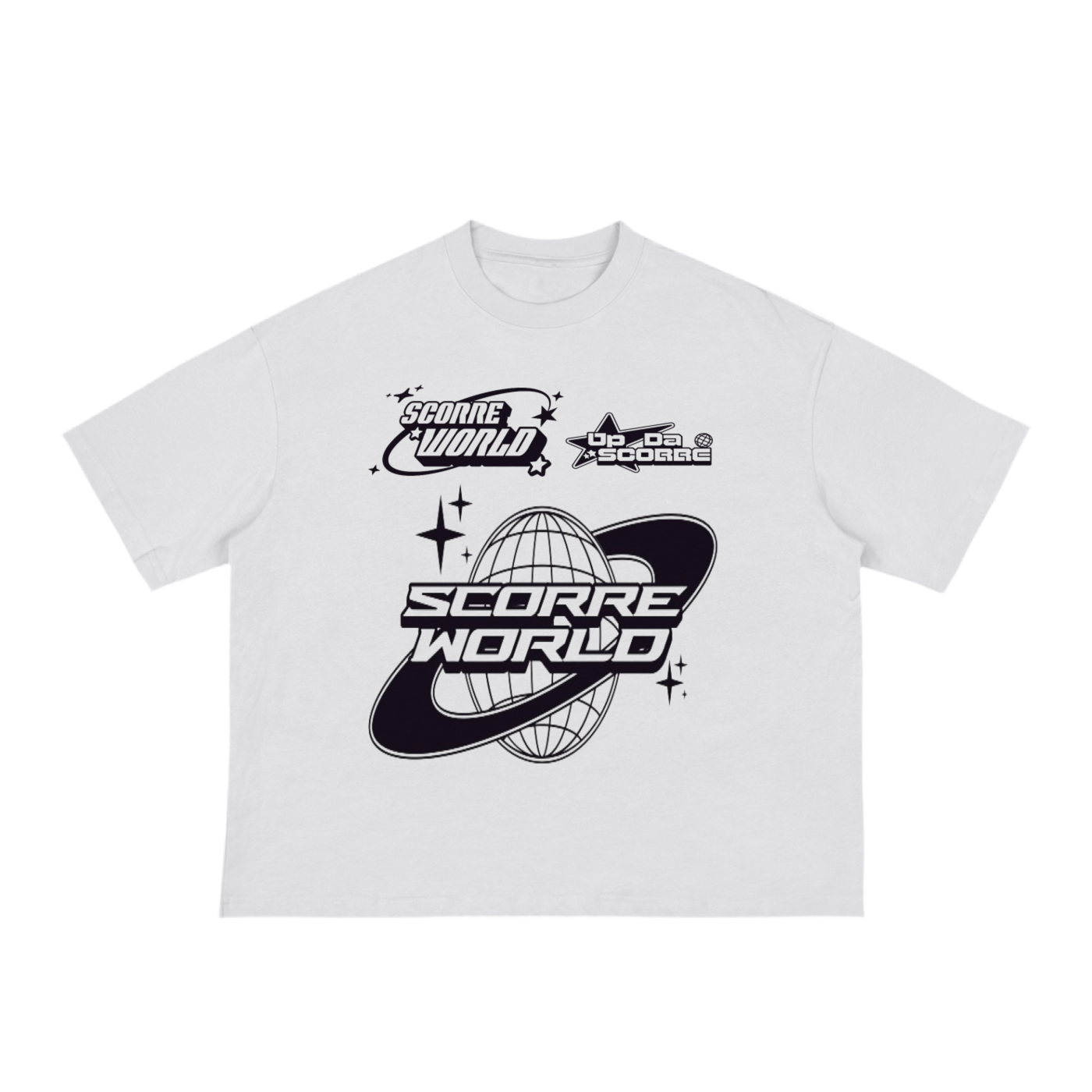 SCORRE WORLD Boxy Tee