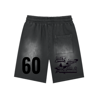 SCORRE WORLD Washed Shorts