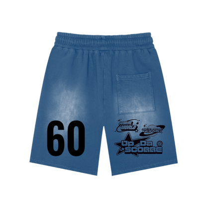 SCORRE WORLD Washed Shorts