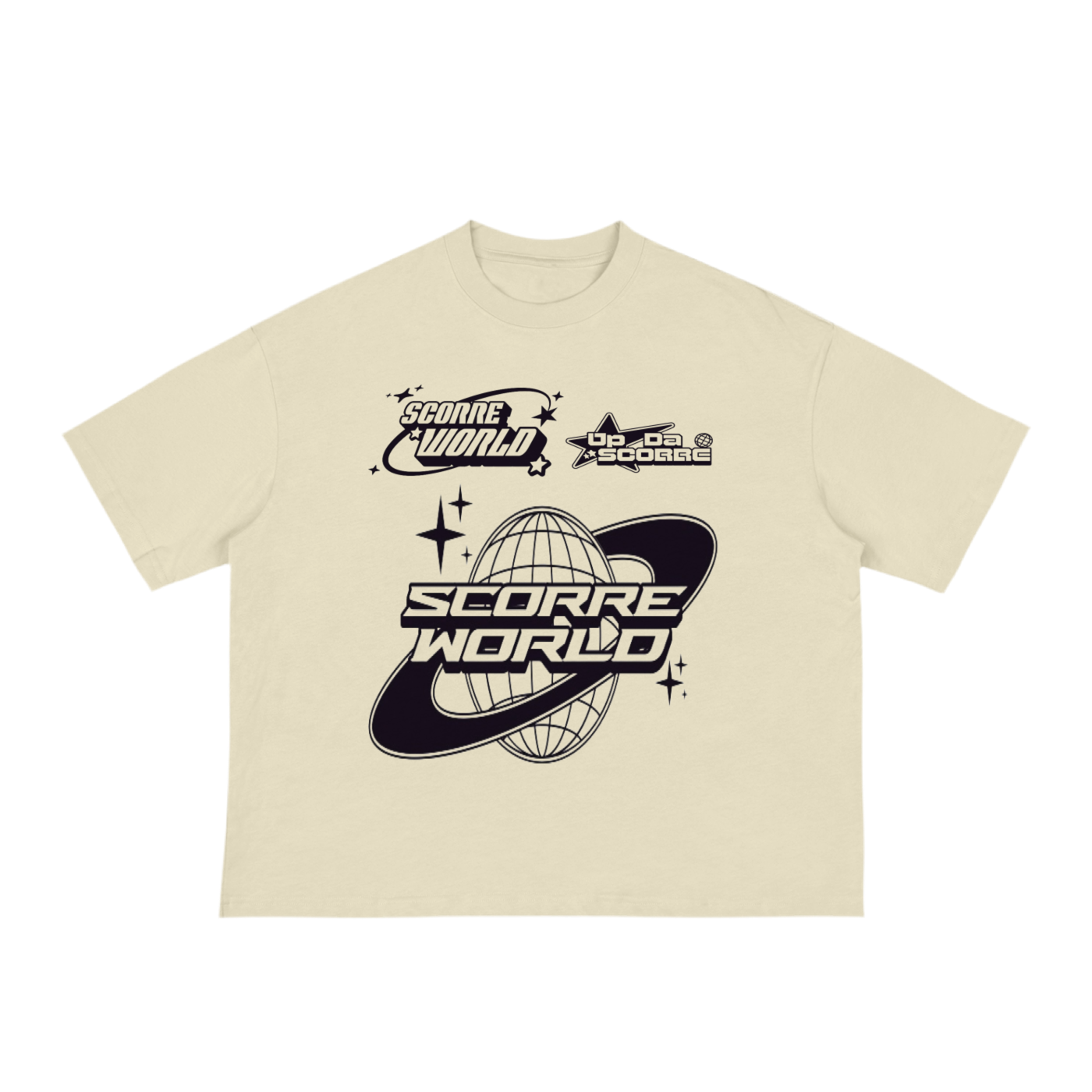 SCORRE WORLD Boxy Tee