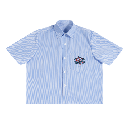 Bomb Stripe Boxy Shirt