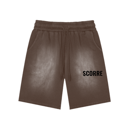 SCORRE WORLD Washed Shorts